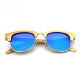 FQ marque cool haute qualité personnalisé polarisé homme lunettes de soleil en bambou